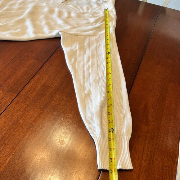 Vintage Wimbledon Brand Tennis Knit Sweater Cotton/Rayon Men's Medium Preppy - Picture 8 of 11